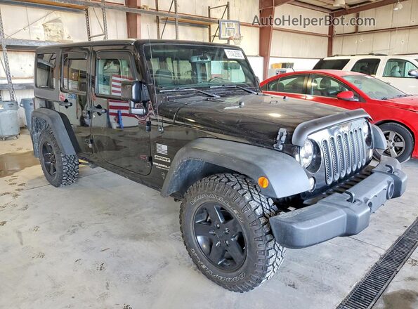 1C4HJWDG9GL236259 2016 JEEP WRANGLER Black Передня права чверть