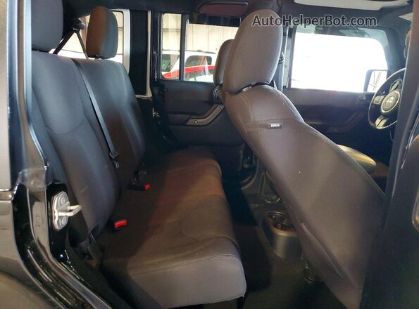 1C4HJWDG9GL236259 2016 JEEP WRANGLER Black Вид задніх сидінь