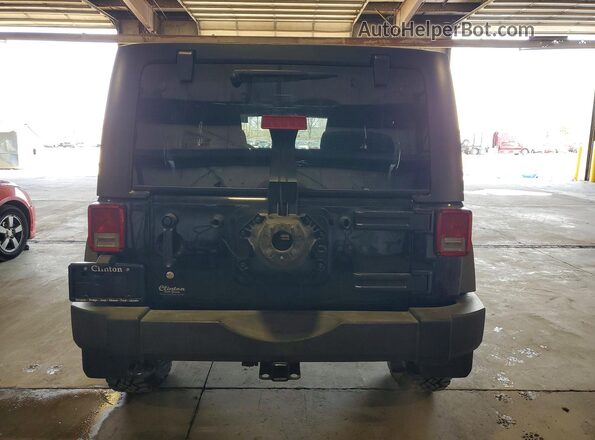 1C4HJWDG9GL236259 2016 JEEP WRANGLER Black Вид ззаду