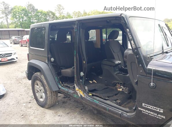 1C4HJWDGXGL300941 2016 JEEP WRANGLER UNLIMITED Black Widok z przodu