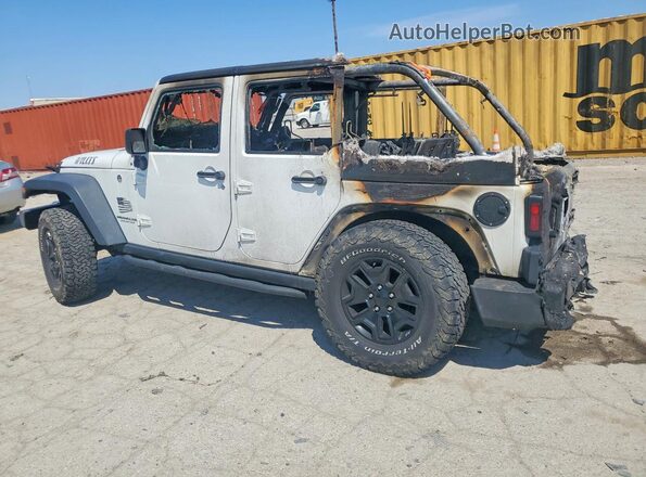 1C4HJWDGXHL622772 2017 JEEP WRANGLER Белый Задняя левая четверть