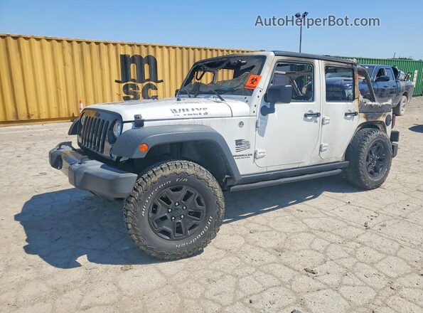 1C4HJWDGXHL622772 2017 JEEP WRANGLER Белый Передняя левая четверть
