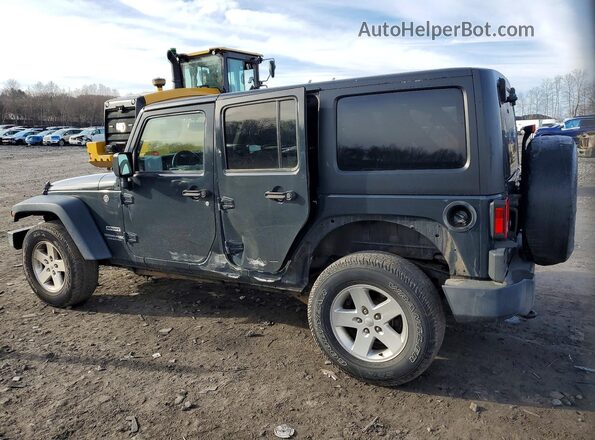 1C4HJWDGXJL868744 2018 JEEP WRANGLER Черный Задняя левая четверть