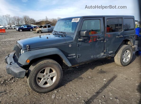 1C4HJWDGXJL868744 2018 JEEP WRANGLER Черный Передняя левая четверть