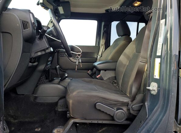 1C4HJWDGXJL868744 2018 JEEP WRANGLER Черный Вид салона спереди