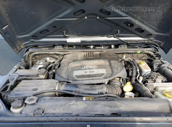 1C4HJWDGXJL868744 2018 JEEP WRANGLER Черный Вид подкапотного пространства