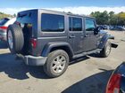 2016 Jeep Wrangler Unlimited Sahara Серый vin: 1C4HJWEG2GL335309