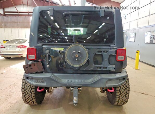 1C4HJWFG2GL109429 2016 JEEP WRANGLER Черный Вид сзади