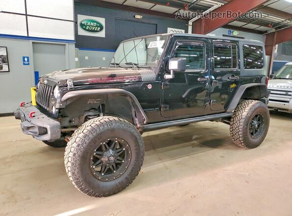 1C4HJWFG2GL109429 2016 JEEP WRANGLER Черный Передняя левая четверть