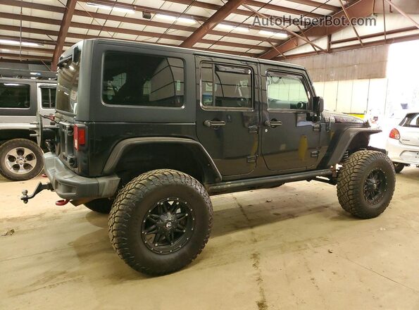1C4HJWFG2GL109429 2016 JEEP WRANGLER Черный Задняя правая четверть