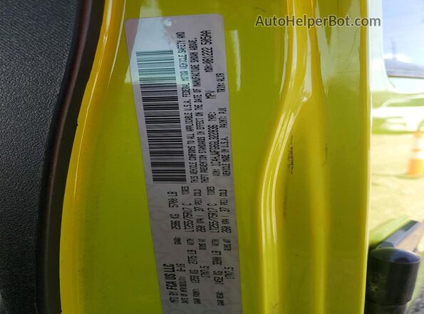 1C4HJWFG6GL322836 2016 JEEP WRANGLER Green Widok naklejki z numerem VIN