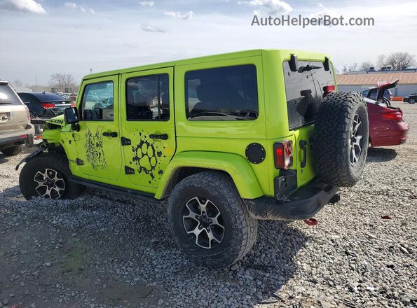 1C4HJWFG6GL322836 2016 JEEP WRANGLER Green Tył lewy