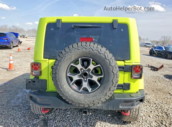 1C4HJWFG6GL322836 2016 JEEP WRANGLER Green Widok z tyłu