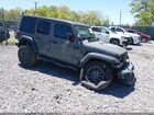2020 Jeep Wrangler Unlimited Willys 4x4 Gray vin: 1C4HJXDG1LW200449