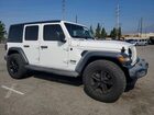 2020 Jeep Wrangler Unlimited Sport Белый vin: 1C4HJXDG2LW201139