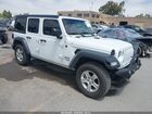 2021 Jeep Wrangler Unlimited Sport S 4x4 White vin: 1C4HJXDG2MW523703