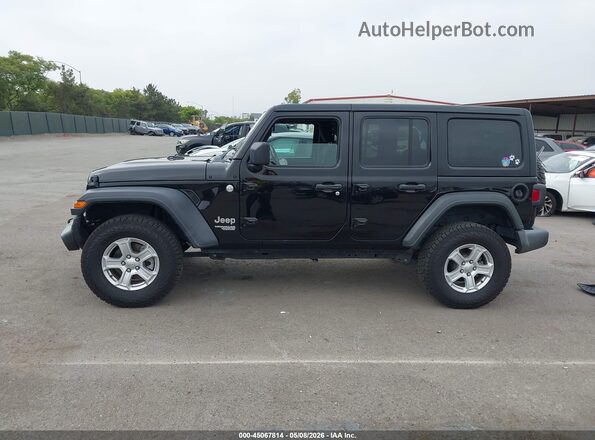 1C4HJXDG4LW210389 2020 JEEP WRANGLER UNLIMITED Черный Панорамный вид салона 360°