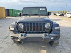 2020 Jeep Wrangler Unlimited Sport Черный vin: 1C4HJXDG6LW350136