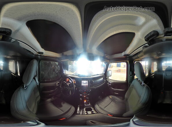 1C4HJXDG7MW616698 2021 JEEP WRANGLER Черный Панорамный вид салона 360°