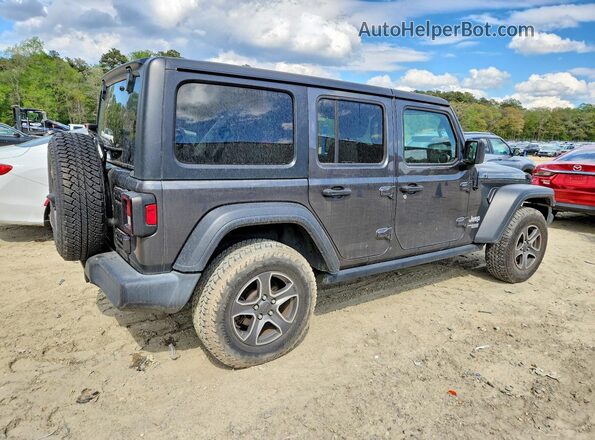 1C4HJXDN2LW339939 2020 JEEP WRANGLER Угольный Задняя правая четверть