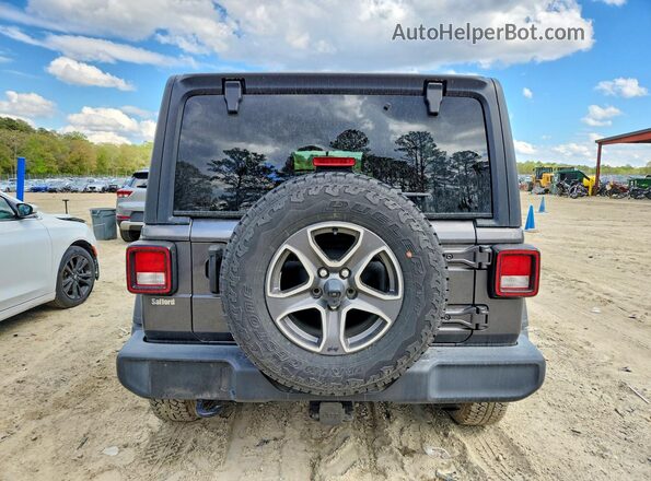 1C4HJXDN2LW339939 2020 JEEP WRANGLER Угольный Вид сзади
