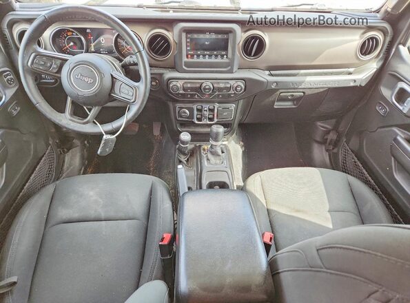 1C4HJXDN2LW339939 2020 JEEP WRANGLER Угольный Вид панели приборов