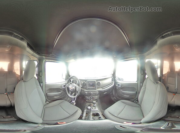 1C4HJXDN2MW751408 2021 JEEP WRANGLER Серый Панорамный вид салона 360°
