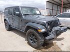 2021 Jeep Wrangler Unlimited Willys 4x4 Gray vin: 1C4HJXDN2MW847894