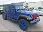 2020 Jeep Wrangler Unlimited Sport S 4x4 Blue vin: 1C4HJXDN3LW223519