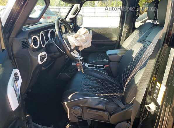1C4HJXDN4LW268632 2020 JEEP WRANGLER Черный Вид салона спереди