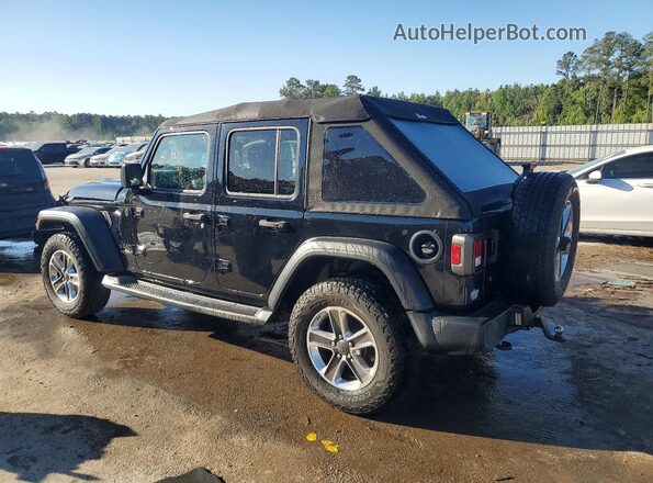 1C4HJXDN4LW268632 2020 JEEP WRANGLER Черный Задняя левая четверть