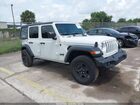2023 Jeep Wrangler 4-door Sport 4x4 Белый vin: 1C4HJXDN6PW531337