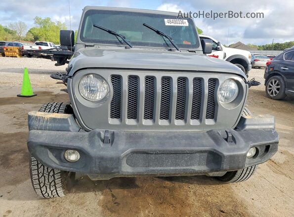 1C4HJXDN7LW114500 2020 JEEP WRANGLER Серый Вид спереди