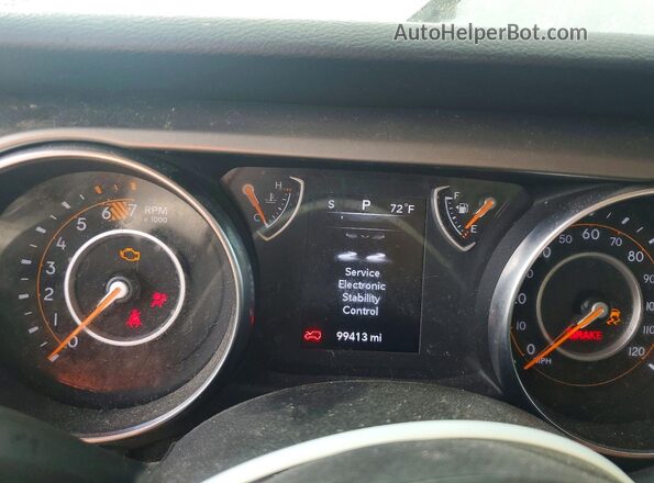 1C4HJXDN7LW114500 2020 JEEP WRANGLER Серый Вид щитка приборов