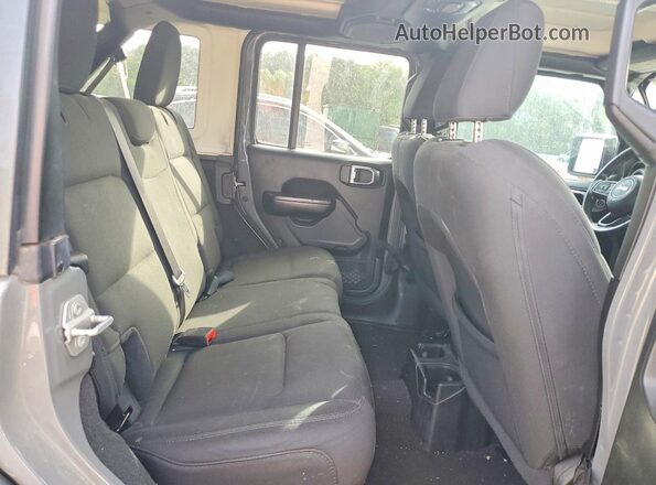 1C4HJXDN7LW114500 2020 JEEP WRANGLER Серый Вид задней части салона