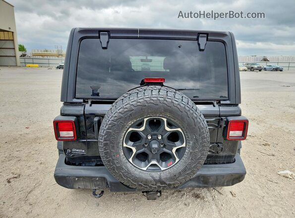1C4HJXDN7MW755759 2021 JEEP WRANGLER Черный Вид сзади
