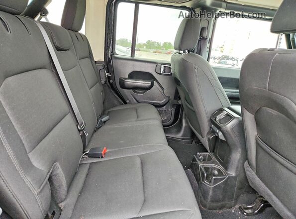 1C4HJXDN7MW755759 2021 JEEP WRANGLER Черный Вид задней части салона