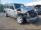 2019 Jeep Wrangler Unlimited Sport S 4x4 Silver vin: 1C4HJXDN8KW588972