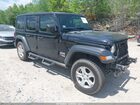 2020 Jeep Wrangler Unlimited Sport S 4x4 Black vin: 1C4HJXDN8LW209065
