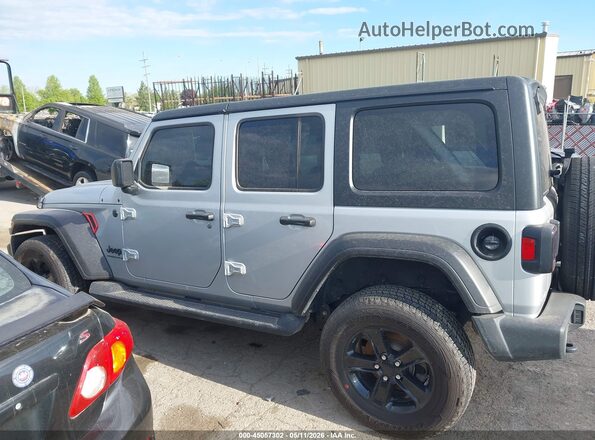 1C4HJXDN8PW567031 2023 JEEP WRANGLER Серебряный Панорамный вид салона 360°