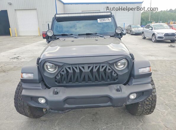 1C4HJXDN9LW114403 2020 JEEP WRANGLER Gray Vista frontal
