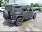2018 Jeep Wrangler Unlimited Sport 4x4 Серый vin: 1C4HJXDNXJW264338