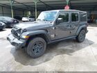 2018 Jeep Wrangler Unlimited Sport 4x4 Серый vin: 1C4HJXDNXJW264338