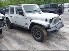 2021 Jeep Wrangler Unlimited 80th Anniversary 4x4 White vin: 1C4HJXDNXMW549478