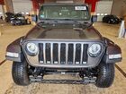 2021 Jeep Wrangler Unlimited Sahara Серый vin: 1C4HJXEG0MW776159