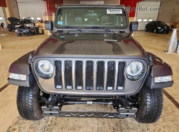 1C4HJXEG0MW776159 2021 JEEP WRANGLER Серый Вид спереди