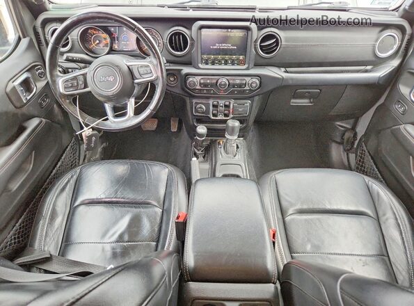 1C4HJXEG3KW563199 2019 JEEP WRANGLER Gray Vista del salpicadero
