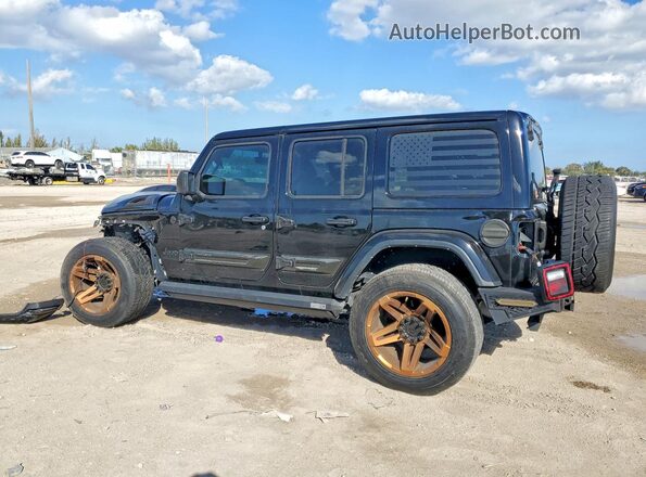1C4HJXEG7PW600018 2023 JEEP WRANGLER Черный Задняя левая четверть