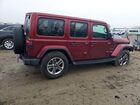 2021 Jeep Wrangler Unlimited Sahara Burgundy vin: 1C4HJXEG8MW769749