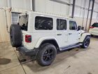 2020 Jeep Wrangler Unlimited Sahara Белый vin: 1C4HJXEN6LW285771